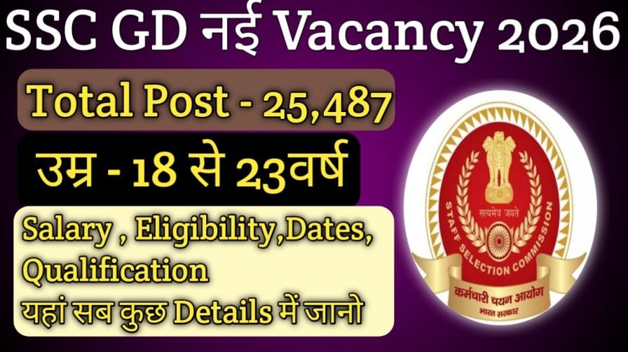 SSC GD Recruitment 2026