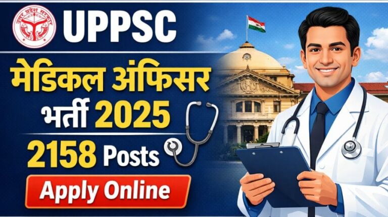 UPPSC Medical Officer Recruitment 2026
