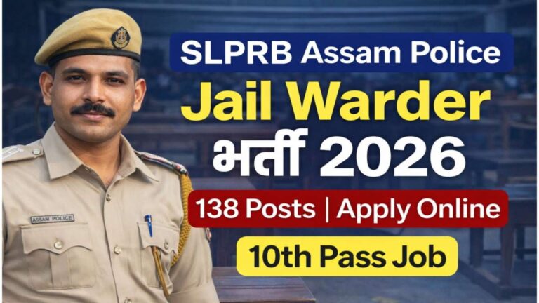 Assam Police Jail Warder Recruitment 2026