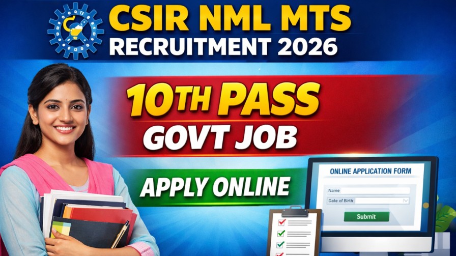 CSIR NML MTS Recruitment 2026