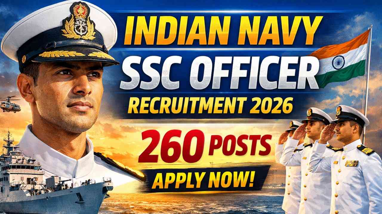 Indian Navy SSC Officer Recruitment 2026