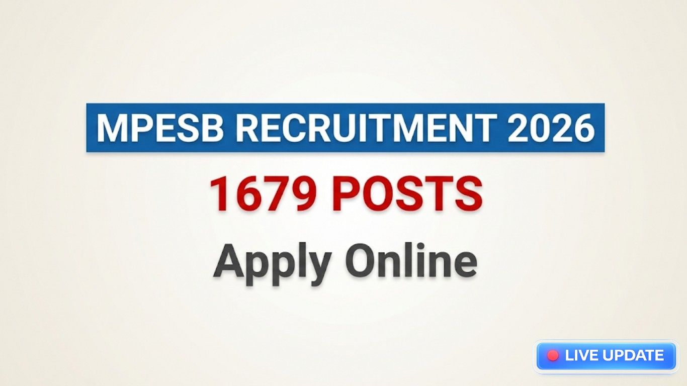 MPESB Recruitment 2026