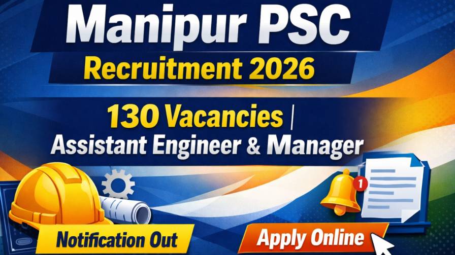 Manipur PSC Recruitment 2026