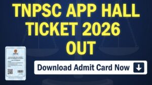 TNPSC Assistant Public Prosecutor Hall Ticket 2026